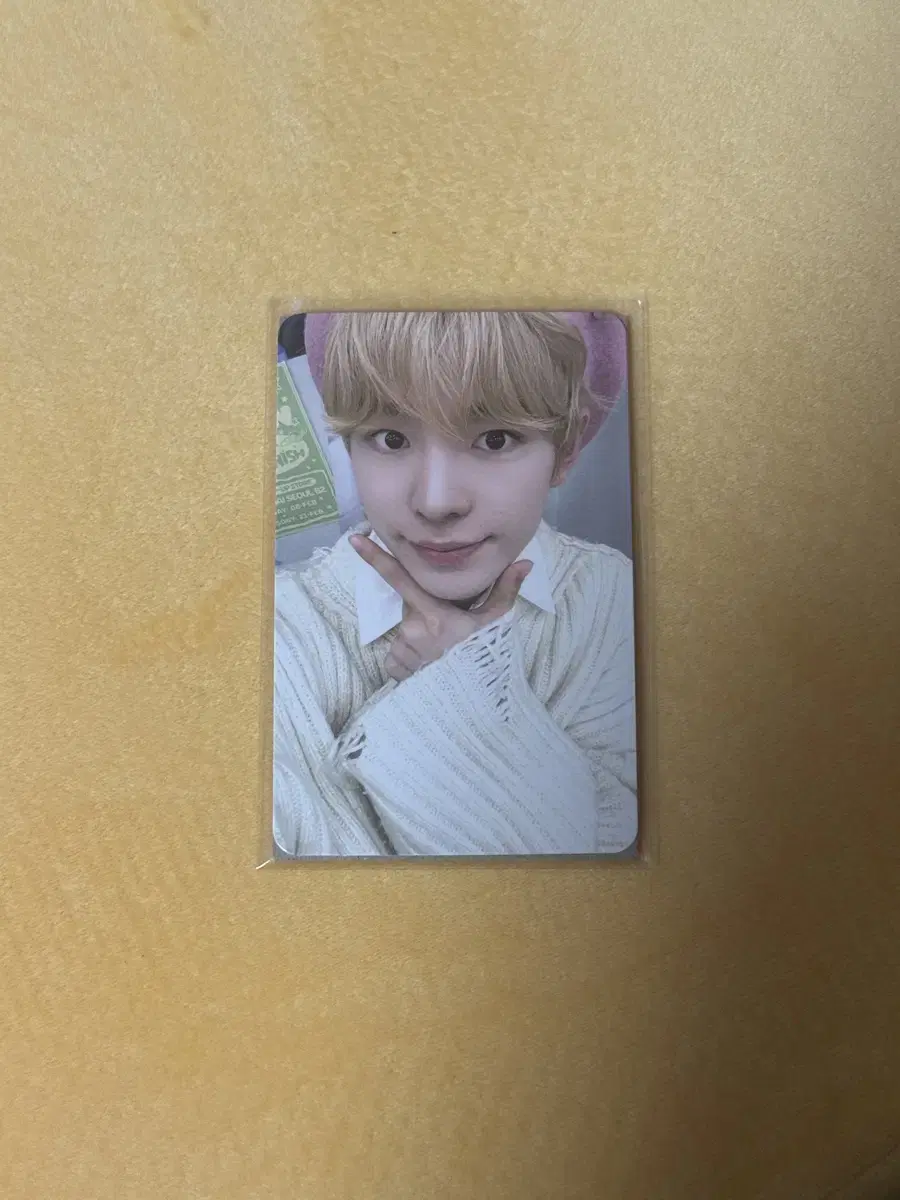엔시티 위시 위츄쿠션 유우시 포카