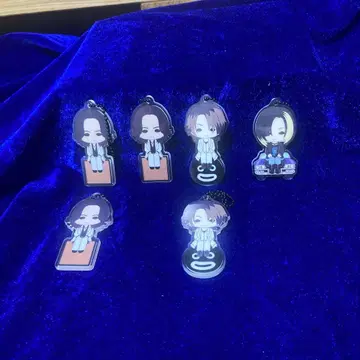 GLAY 스와린코 아크릴 키링 중복 6개 세트