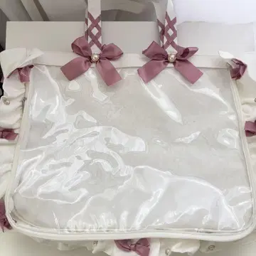 자카마트 이타백 이타백 A3 로즈 핑크 화이트