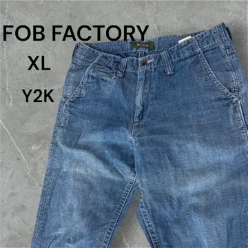 레어! FOB FACTORY 일본제 데님 팬츠 LL 빈티지