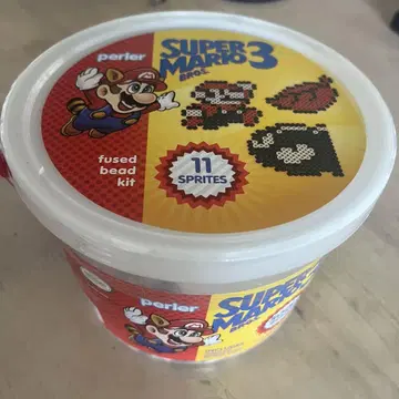 슈퍼 마리오 다리미 비즈 Perler beads 펄러 비즈