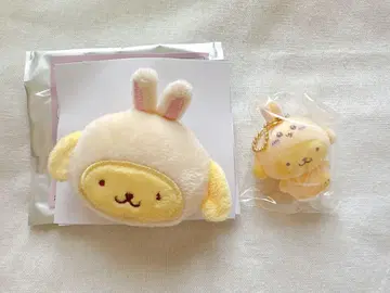 산리오 치이카와 (먼작귀) 토끼 폼폼푸딩 세트