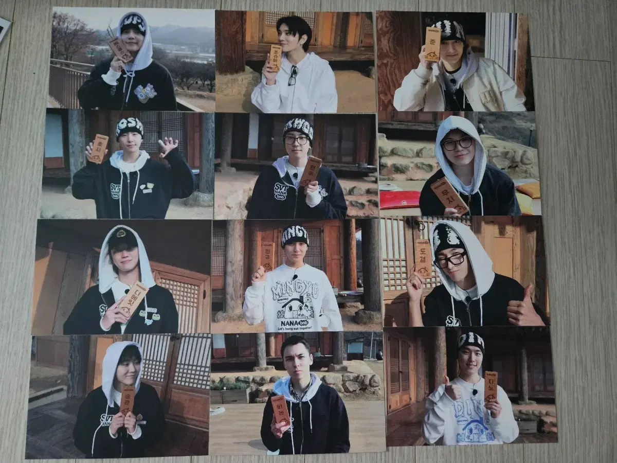 세븐틴 나나민박 포토카드 분철 (버논 디노)