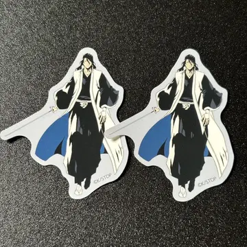 BLEACH WORLD 미니게임 스티커 후목 화이트 나이트