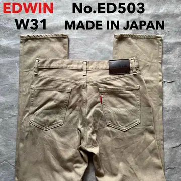 ED503 W31 일본제 503 브라운 카키 베이지 계열 스트레이트