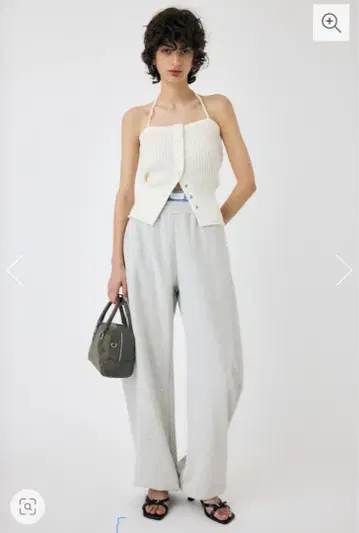 moussy 커브 라인 스웨트 팬츠