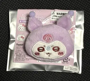 치이카와 산리오 시크릿 헤어 클립 모몽가 쿠로미