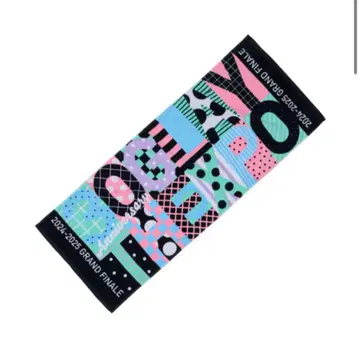 GLAY EXPO 팝 블록 페이스 타월