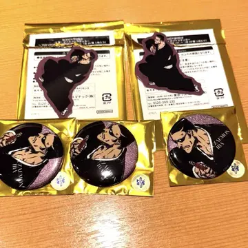 BLEACH 캔뱃지 인스턴트 사진풍 시트 사바 테츠에몬