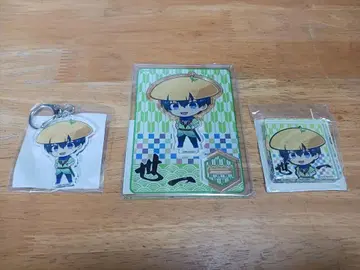 블루 록 키세 이치 카제보 아크릴 스탠드 & 블록 & 키링 3종 세트