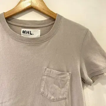 MHL. 마가렛 호웰 포켓 티셔츠 베이지 사이즈 2