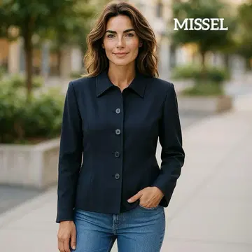 레어 빅 사이즈 MISSEL 블랙 테일러드 자켓 XL