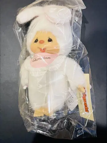 몬치치 치무탄 스탠다드 봉제 인형 S 순백색