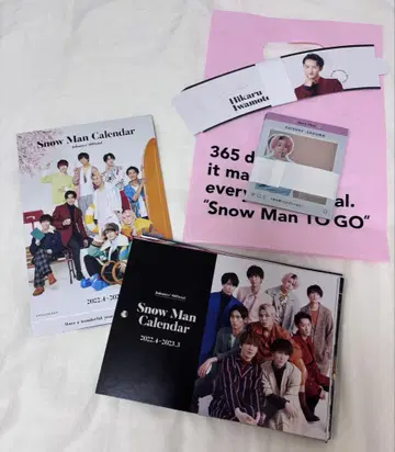 SnowMan 달력 2022-2023