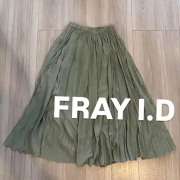 FRAY I.D 플리츠 스커트 민트