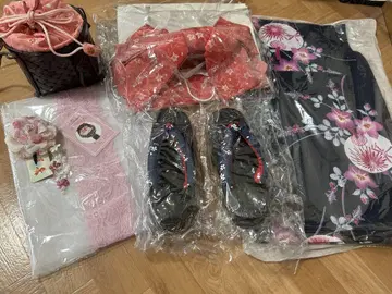 유카타, 오비, 조리 세트