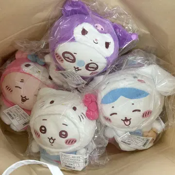 4개 세트 치이카와 (먼작귀) 산리오 봉제 인형