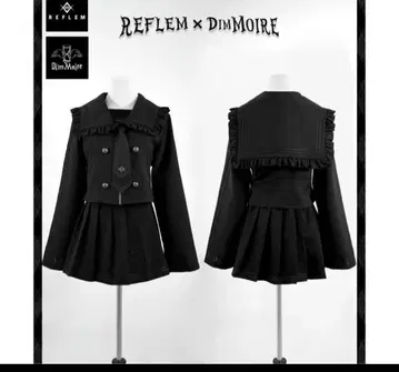 DimMoire REFLEM 로고 자수 세일러 셋업