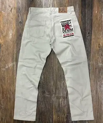 RRL 슬림 핏 진 화이트스톤 최종판