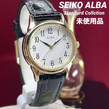 90년대 미사용 SEIKO ALBA 스탠다드 컬렉션 쿼츠 손목시계