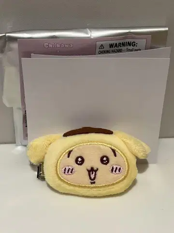 치이카와 산리오 시크릿 헤어 클립 토끼 폼폼푸딩