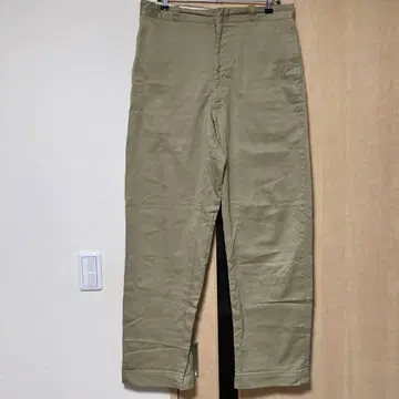 71s VINTAGE US ARMY 코튼 치노 트라우저