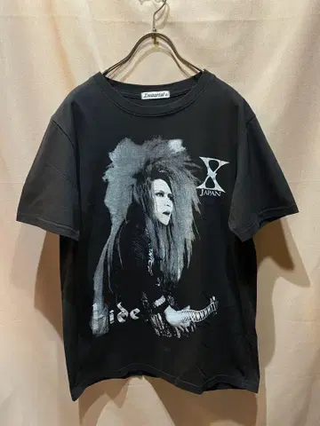 X JAPAN hide 티셔츠 블랙