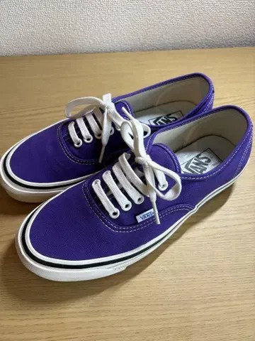 새상품급 VANS 오센틱 애너하임 26.0 퍼플