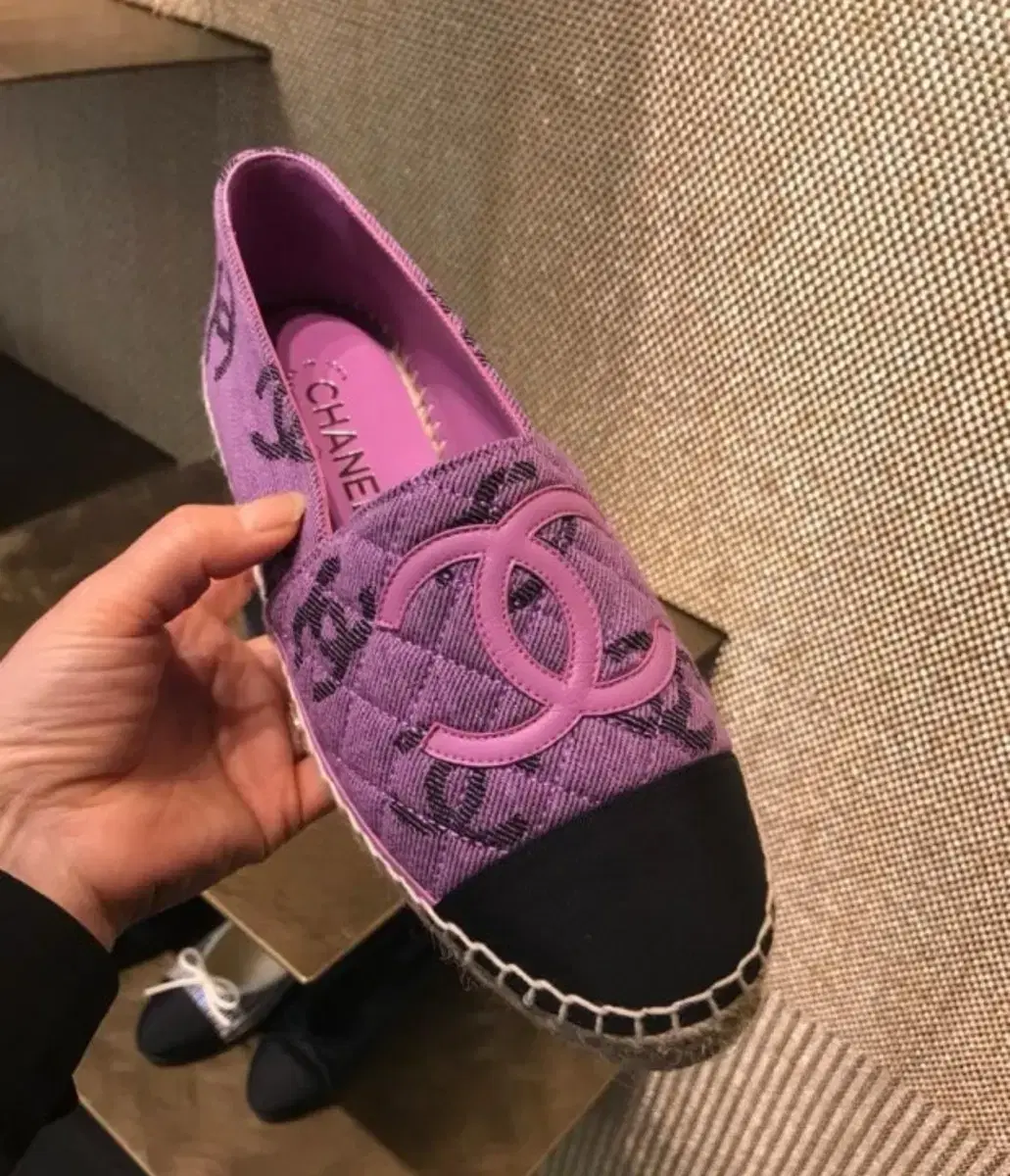 Chanel CC Logo Espadrilles 36