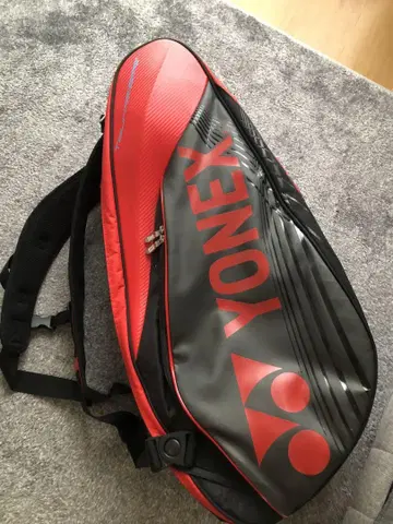 YONEX 라켓 백 레드 블랙