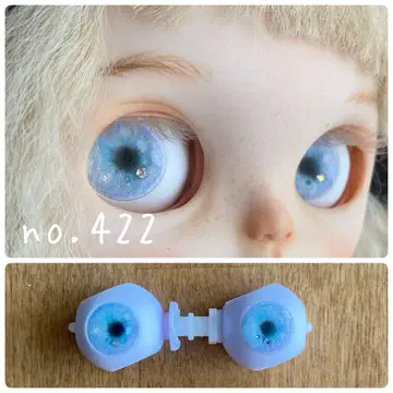 조각 아이 칩 입체 브라이스 아이시 인형 14mm 점토