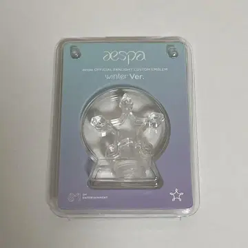 aespa 응원봉 엠블럼 winter Ver.