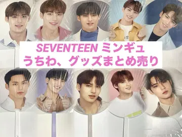 SEVENTEEN 민규 굿즈 부채 트레이딩 카드 묶음 판매
