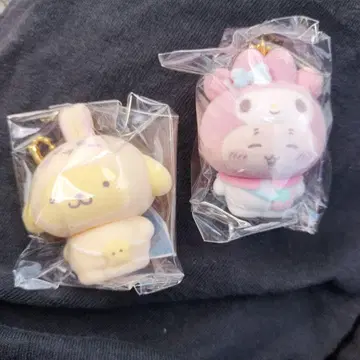 산리오 치이카와 (먼작귀) 플로키 마스코트 2개 세트