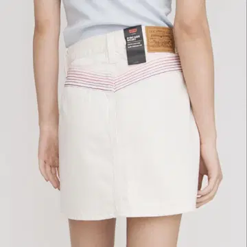 리바이스 데님 미니 스커트 W23 RIBCAGE SKIRT