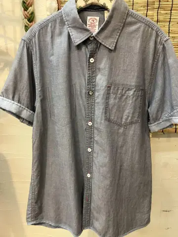 SCOTCH AND SODA 스카치 앤 소다 반팔 샴브레이 셔츠 S