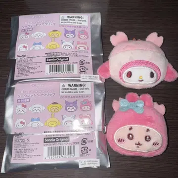치이카와 (먼작귀) 산리오 시크릿 헤어 클립 헌책방 게 마이멜로디