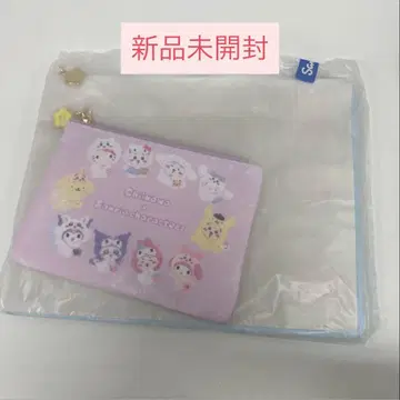 치이카와 (먼작귀) 산리오 2P 파우치 세트 대 소