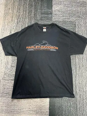 HARLEY-DAVIDSON 블랙 티셔츠 2XL