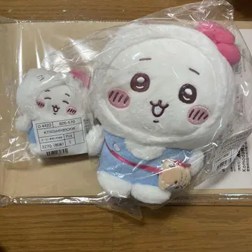 치이카와 산리오 키티 봉제 인형 마스코트 세트 콜라보