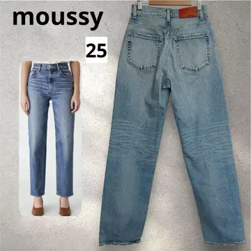 moussy 마우지 25인치 스트레이트 데님 010DAA12