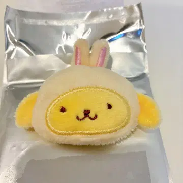 치이카와 (먼작귀) 산리오 헤어 클립 폼폼푸딩 토끼