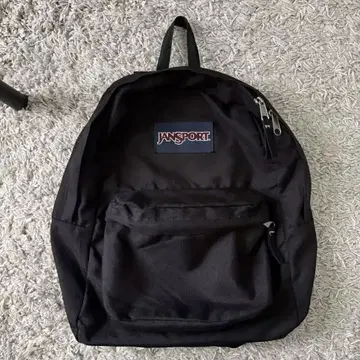 JANSPORT 블랙 백팩 잔스포츠