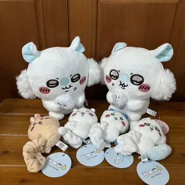 치이카와 봉제 인형 스크런치 & 치이카와 모몽가 모구모구 봉제 인형