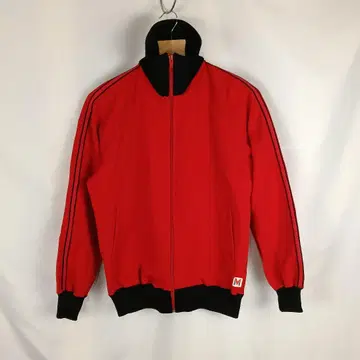 80s MIZUNO ATHLETE 트랙 자켓 L 레드 B3160