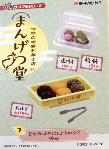 리멘트 시타초의 노포 화과자점 만게츠도 7. 어떤 오하기를 선택할까?