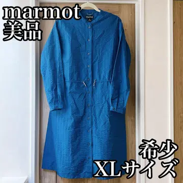 marmot 사각 유리 시어서커 셔츠 원피스