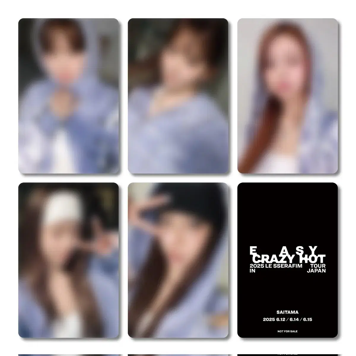 르세라핌 사이타마 한정 포카 분철 양도 채원 쿠라 윤진 즈하 은채