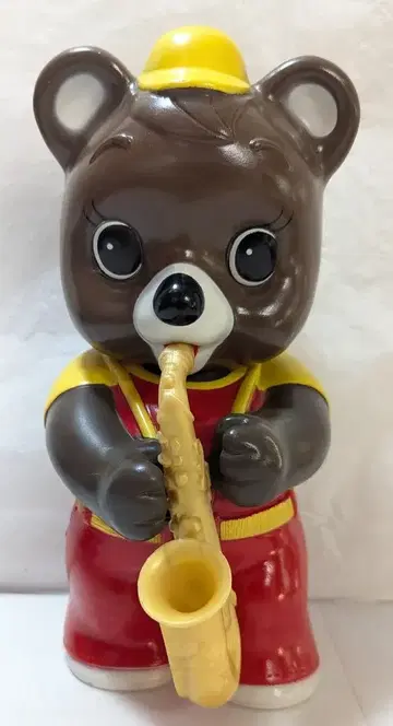 타쿠쇼쿠 은행 저금통 타쿠짱 색소폰 카운터 사이즈 250?