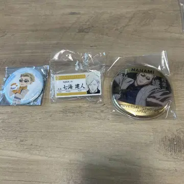 주술회전 명찰 아크릴 배지 유니버셜 캔뱃지 페스티벌 나나미 켄토